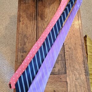 Lauren Ralph Lauren Pink, Blue, and Purple Ties